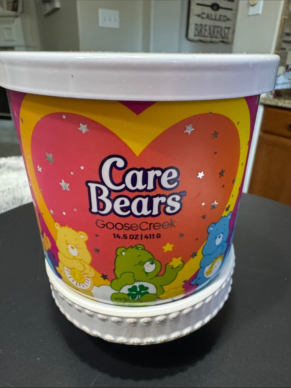 Goose Creek Candle CARE BEARS 14.5 Oz Triple Wick Candle CARE FOR EVERYONE 🌈 NEW